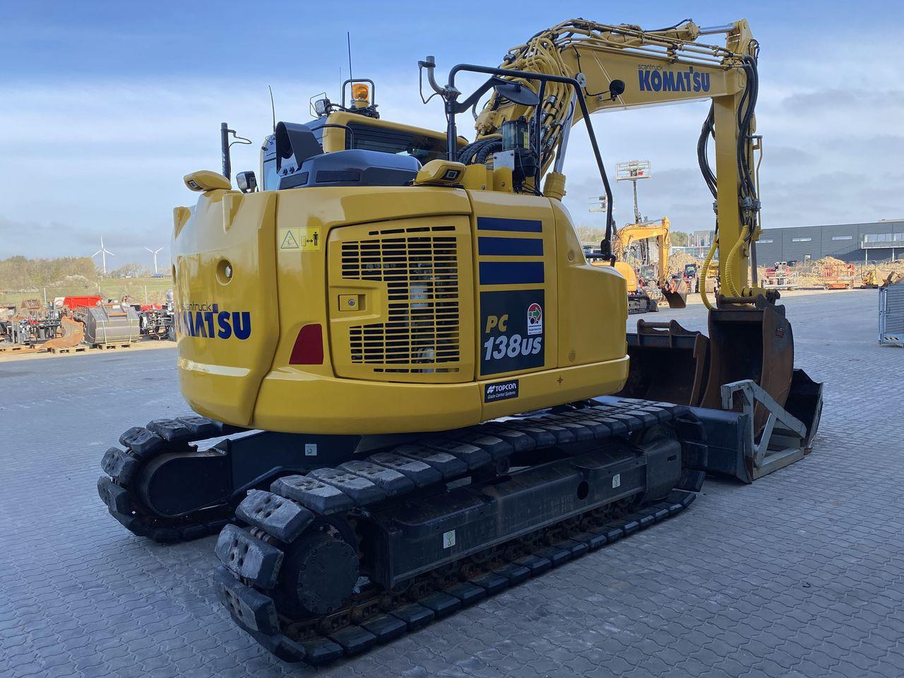 Komatsu PC138US-11 - Bæltegravemaskine: billede 4 Komatsu PC138US-11 - Bæltegravemaskine: billede 4
