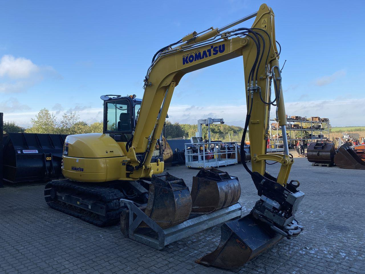 Komatsu PC80MR-5EO - Minigravemaskine: billede 5 Komatsu PC80MR-5EO - Minigravemaskine: billede 5