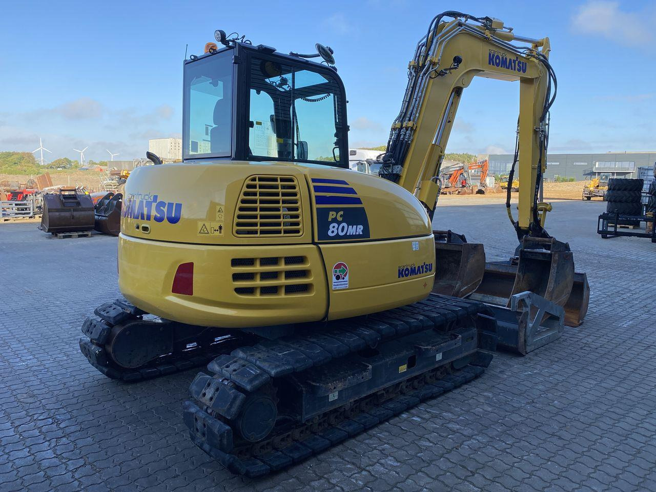 Komatsu PC80MR-5EO - Minigravemaskine: billede 4 Komatsu PC80MR-5EO - Minigravemaskine: billede 4