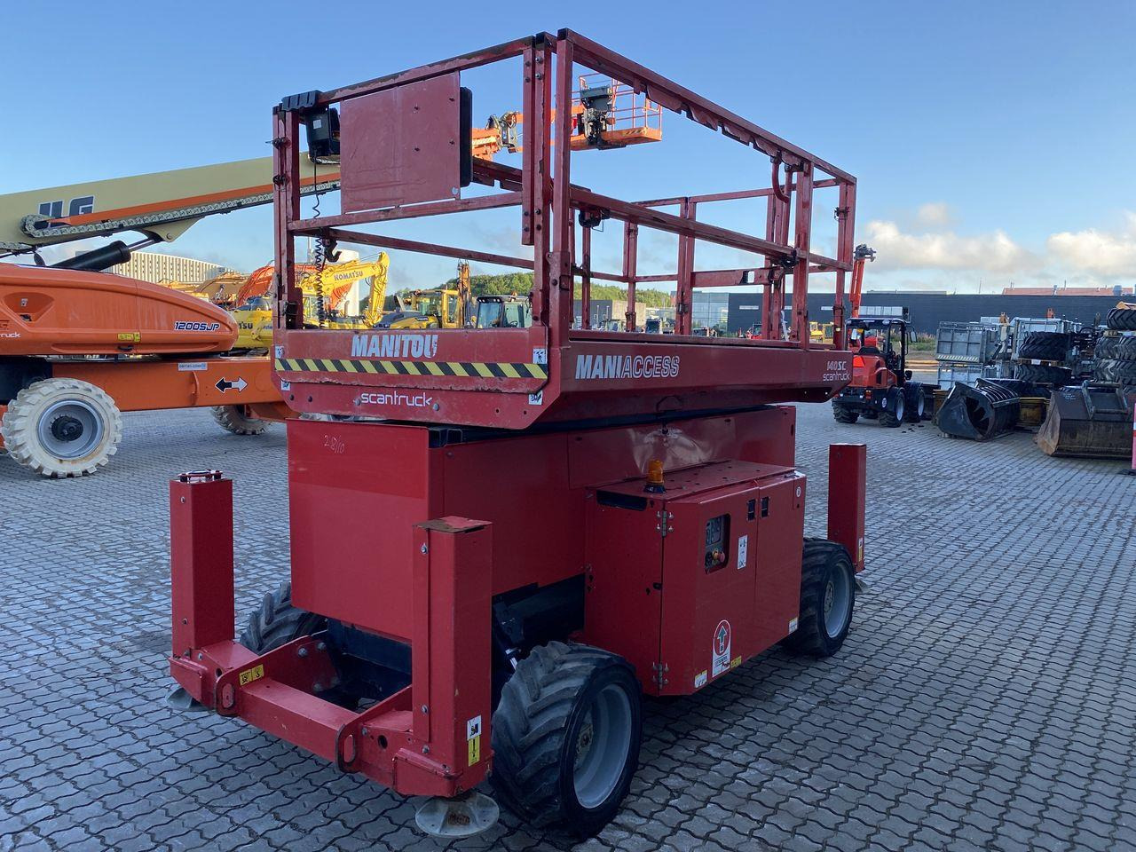 Manitou 140SC - Sakselift: billede 4 Manitou 140SC - Sakselift: billede 4