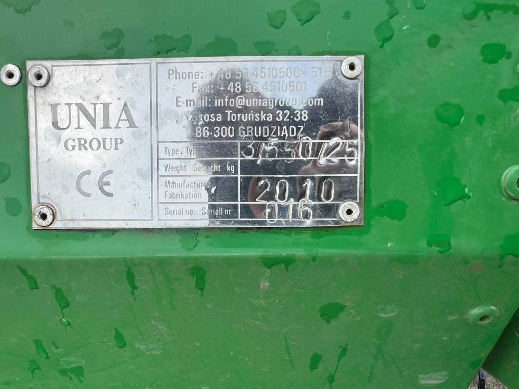 Unia 3/550/25 zaaimachine - Såmaskine: billede 5 Unia 3/550/25 zaaimachine - Såmaskine: billede 5