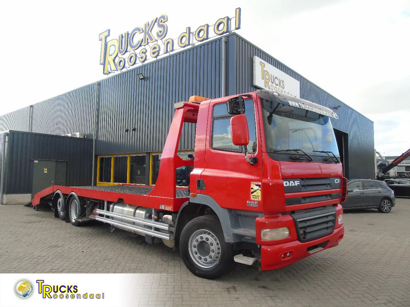 DAF CF 85.410 + EURO 5 + HYDRO RAMPS + 6X2 + RETARDER - Biltransportør lastbil: billede 1 DAF CF 85.410 + EURO 5 + HYDRO RAMPS + 6X2 + RETARDER - Biltransportør lastbil: billede 1