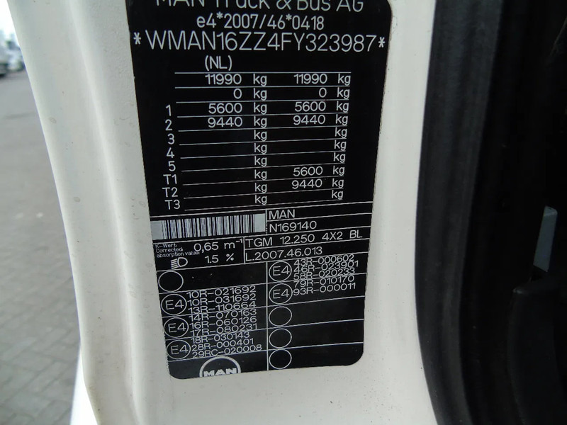 Lastbil varevogn MAN TGM 12.250 + EURO 6 + LIFT: billede 20 Lastbil varevogn MAN TGM 12.250 + EURO 6 + LIFT: billede 20