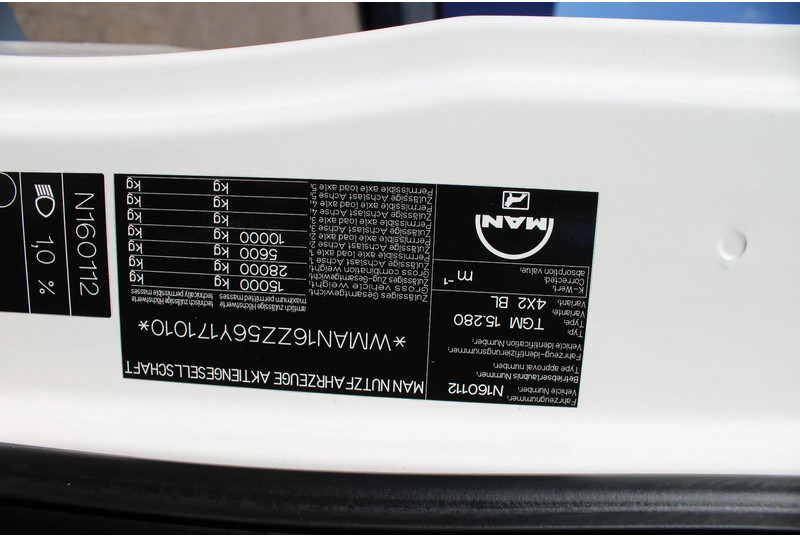 Lastbil chassis MAN TGM 12.280 + NICE TRUCK: billede 17