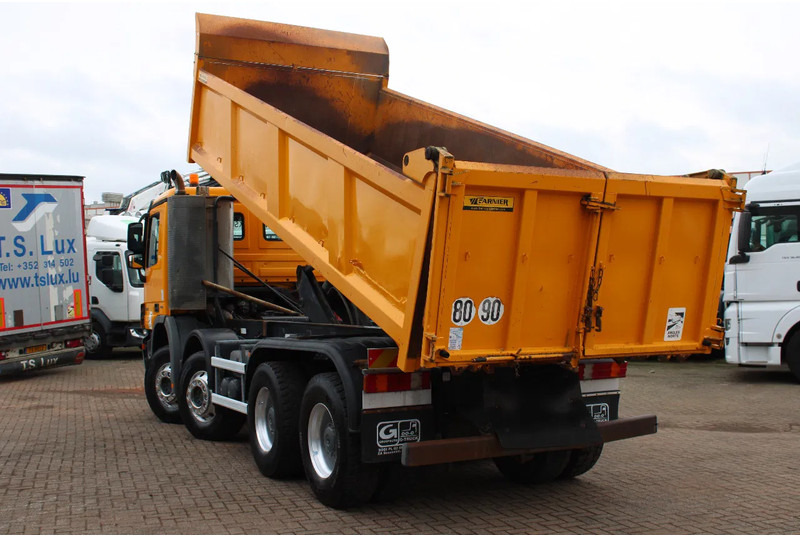 Tipvogn lastbil Mercedes-Benz Actros 3241 8x4 + SPRING SPRING BLATT + EURO 5: billede 11