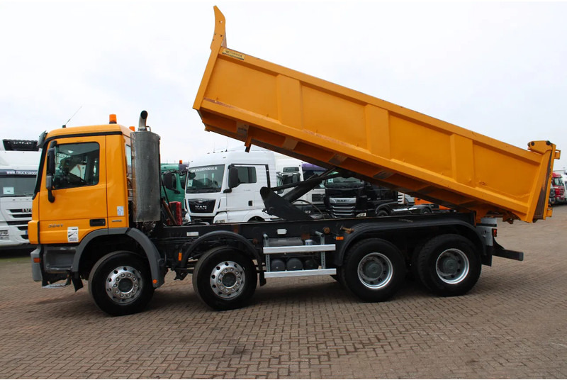 Tipvogn lastbil Mercedes-Benz Actros 3241 8x4 + SPRING SPRING BLATT + EURO 5: billede 6