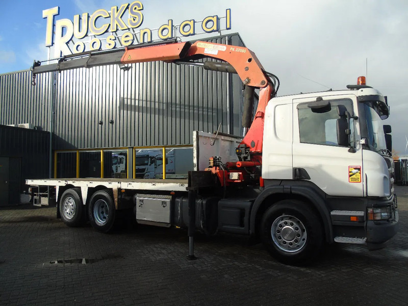 Scania P 420 + PALFINGER 32080 + STEERING + 6X2 - Lastbil med kran: billede 4 Scania P 420 + PALFINGER 32080 + STEERING + 6X2 - Lastbil med kran: billede 4