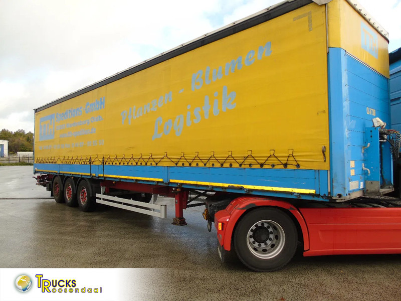 Schmitz Cargobull 3 AXLE SAF + DHOLLANDIA LOADLIFT + SLIDING ROOF - Gardintrailer: billede 1 Schmitz Cargobull 3 AXLE SAF + DHOLLANDIA LOADLIFT + SLIDING ROOF - Gardintrailer: billede 1