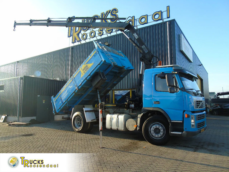 Volvo FM 9.340 + HIAB 122 E4 + TIPPER + MANUAL - Lastbil med kran: billede 1 Volvo FM 9.340 + HIAB 122 E4 + TIPPER + MANUAL - Lastbil med kran: billede 1