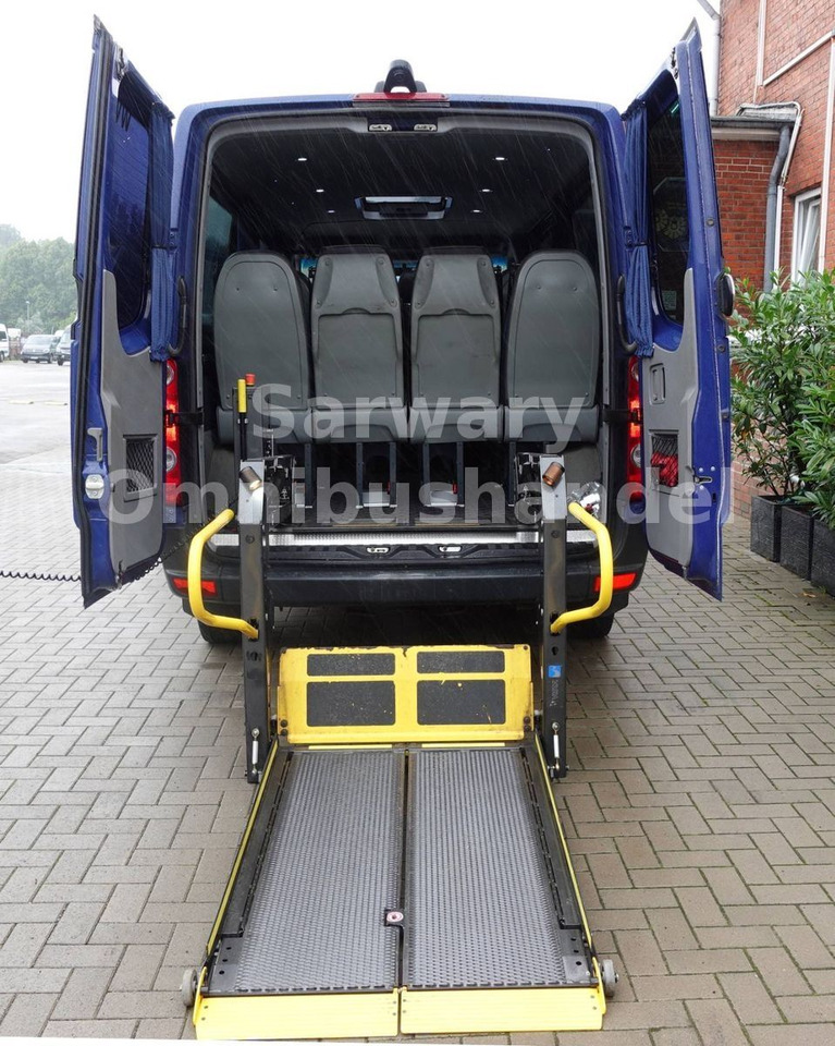 Minibus, Persontransport Volkswagen Crafter TDI*13 Sitze*Klima*EURO6*Rollstuhl*Lift*: billede 14