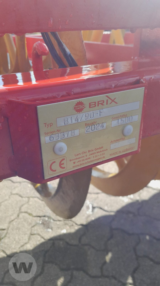 Brix B 14/90 F - Landbrugs tromle: billede 4 Brix B 14/90 F - Landbrugs tromle: billede 4