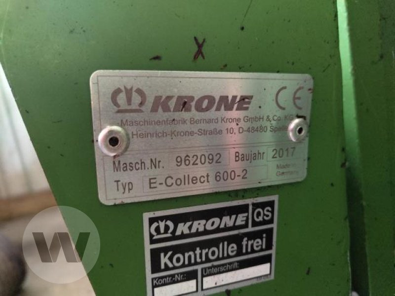 Krone Easy Collect 600 - Majsskærebord: billede 3 Krone Easy Collect 600 - Majsskærebord: billede 3