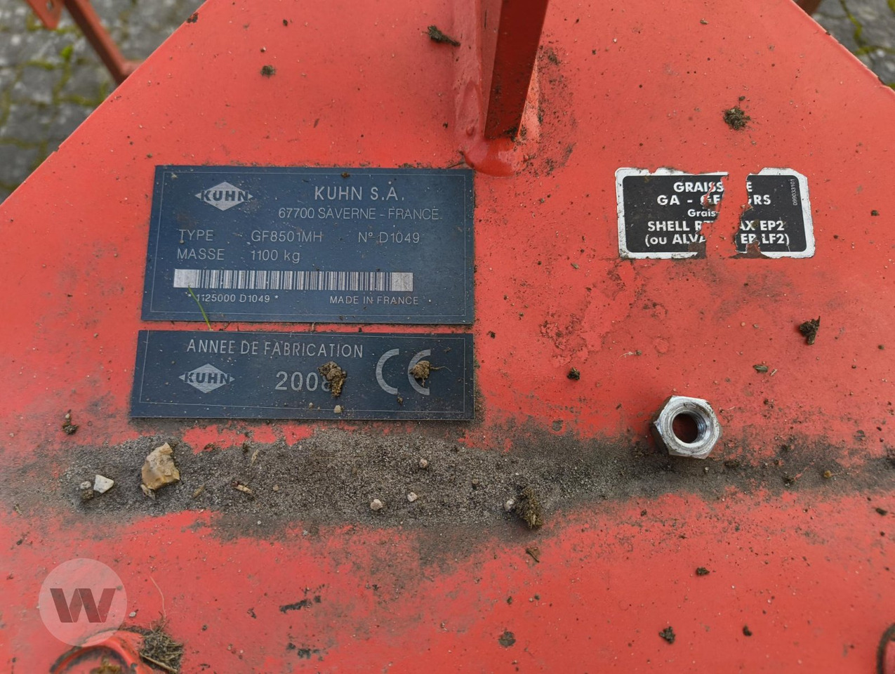 Kuhn GF 8501 MH - Høvender: billede 4 Kuhn GF 8501 MH - Høvender: billede 4