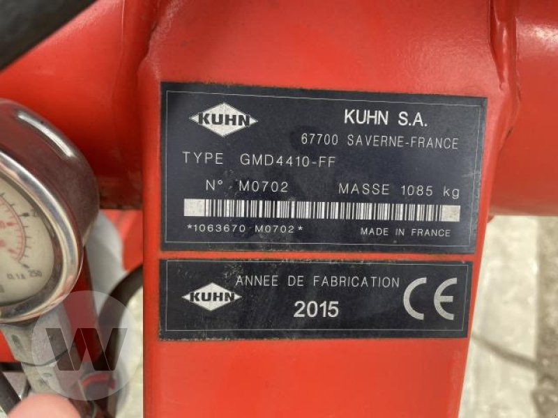 Kuhn GMD 4410 - Slåmaskine: billede 3 Kuhn GMD 4410 - Slåmaskine: billede 3