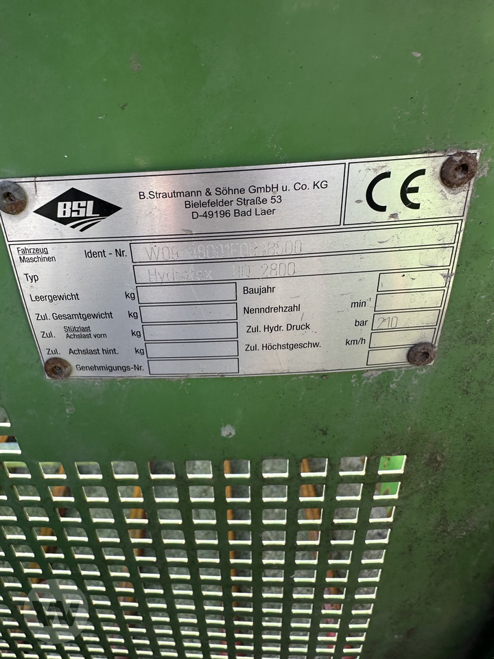 Strautmann Hydrofox HQ plus 2800 - Udstyr til ensilage: billede 3 Strautmann Hydrofox HQ plus 2800 - Udstyr til ensilage: billede 3