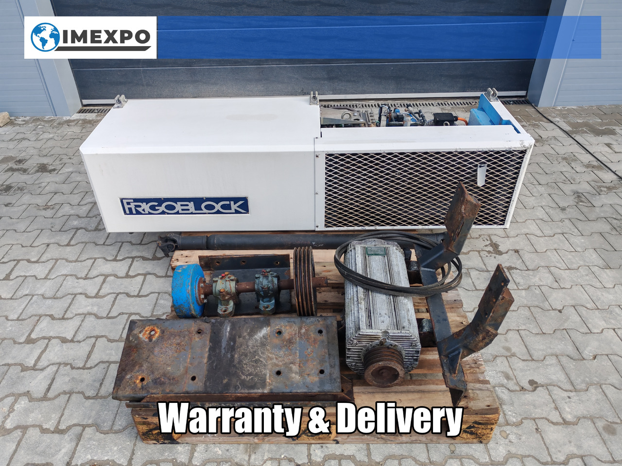 FRIGOBLOCK FK13 / G24 V03K516 / DP132-150/4 / COMPLETE SET - Kølesystem: billede 1 FRIGOBLOCK FK13 / G24 V03K516 / DP132-150/4 / COMPLETE SET - Kølesystem: billede 1