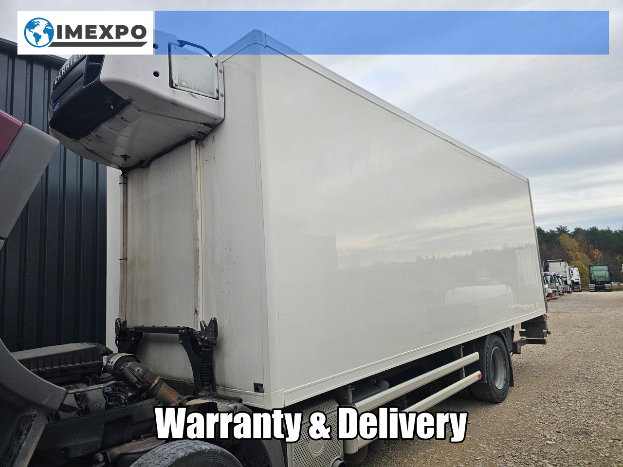 LAMBERET FRIGO BODY / CARRIER SUPRA 850MT / TAIL LIFT ZEPRO Z155 MA + REMOTE - Veksellad - kølevogn: billede 1 LAMBERET FRIGO BODY / CARRIER SUPRA 850MT / TAIL LIFT ZEPRO Z155 MA + REMOTE - Veksellad - kølevogn: billede 1