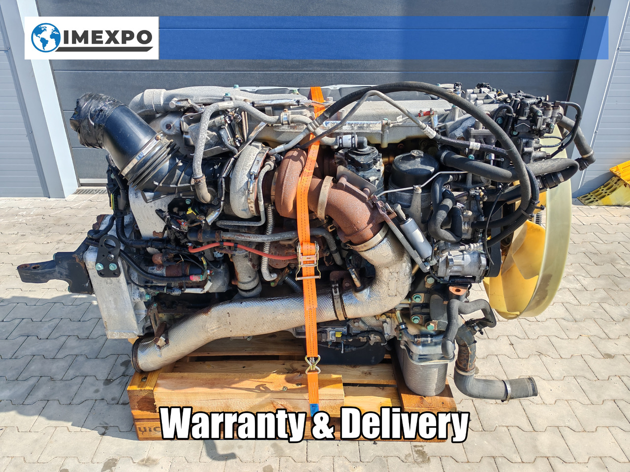 MAN TGX TGS / D2676 LF46 / EURO6 / COMPLETE ENGINE - Motor: billede 1 MAN TGX TGS / D2676 LF46 / EURO6 / COMPLETE ENGINE - Motor: billede 1