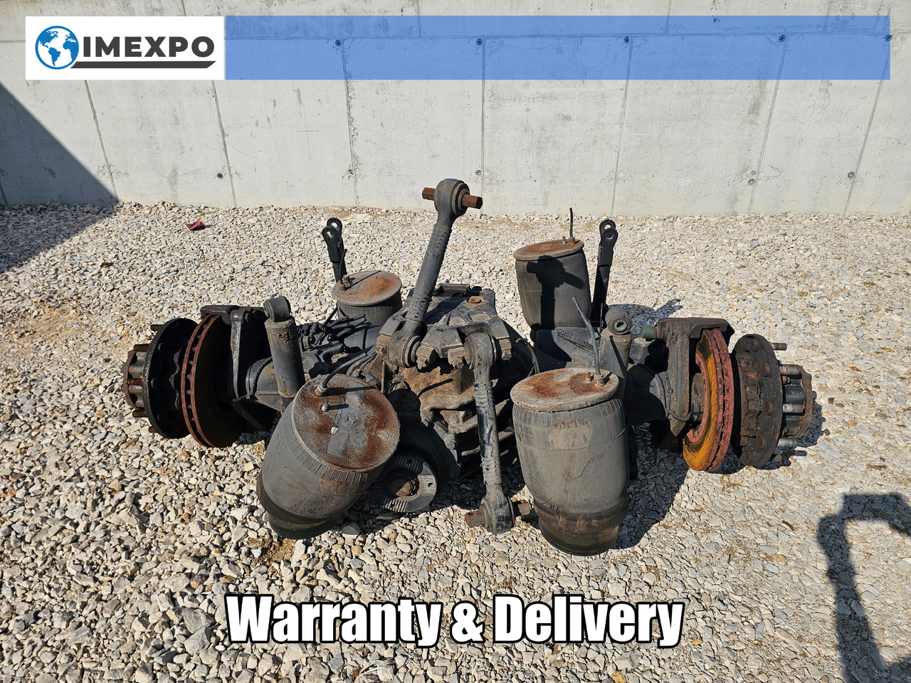 MAN TGX TGS EURO 6 / COMPLETE AXLE / HY-1350 / 38:15 - Bagaksel: billede 1 MAN TGX TGS EURO 6 / COMPLETE AXLE / HY-1350 / 38:15 - Bagaksel: billede 1