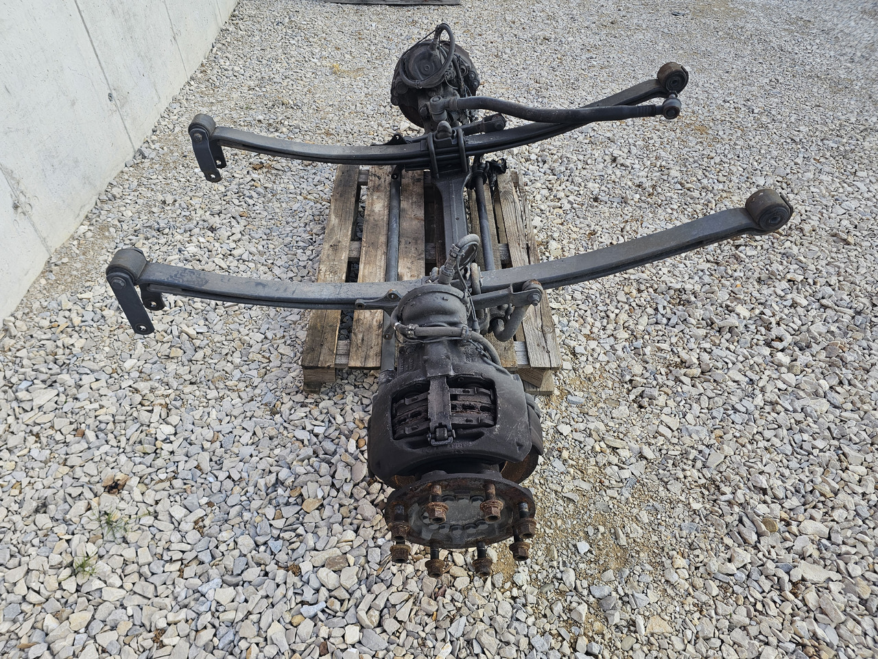 MERCEDES ATEGO MP4 12.XXX EURO 6 / COMPLETE FRONT AXLE - Foraksel: billede 3 MERCEDES ATEGO MP4 12.XXX EURO 6 / COMPLETE FRONT AXLE - Foraksel: billede 3