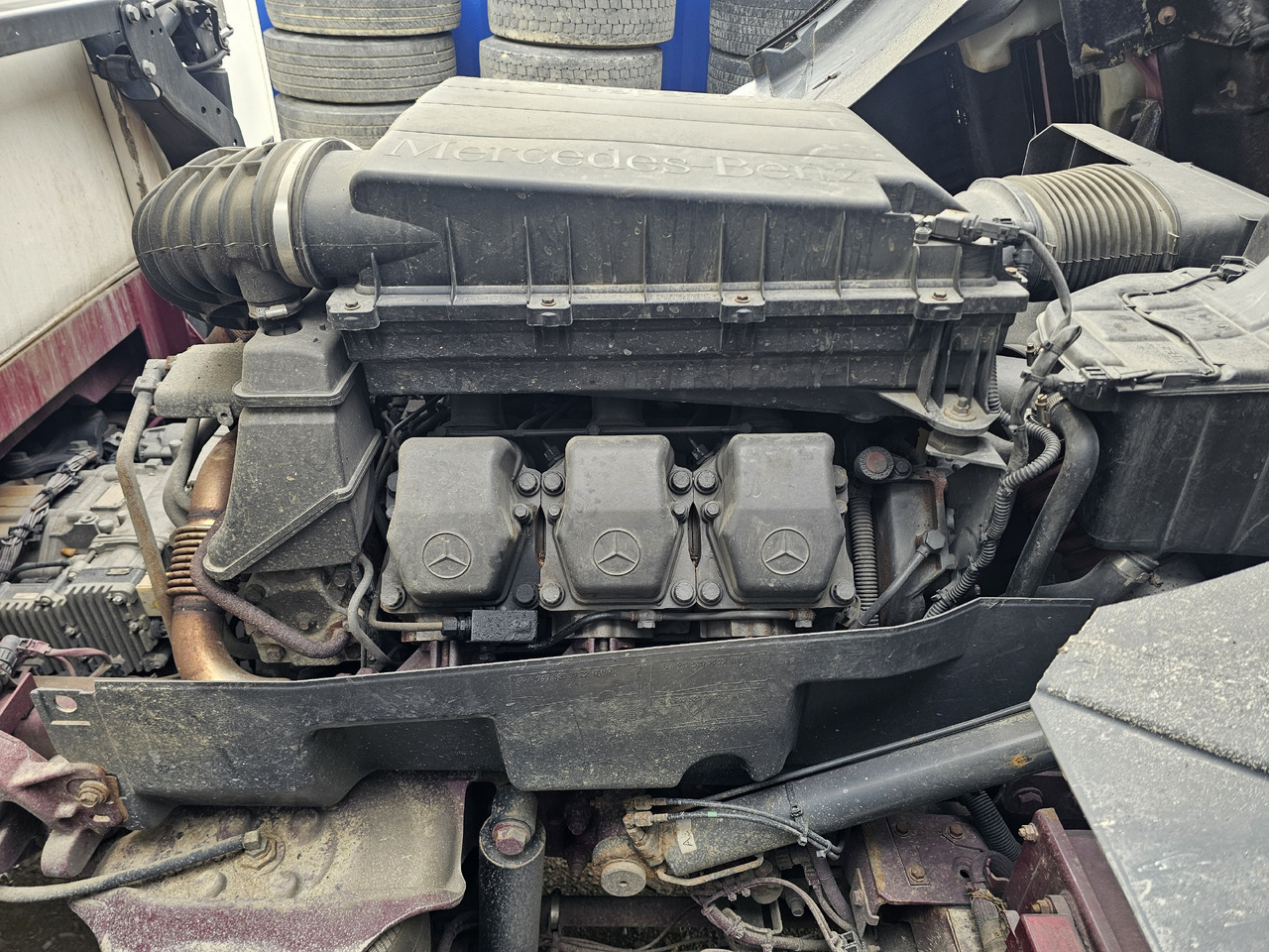 MERCEDES-BENZ ACTROS MP3/ OM501LA V6 / COMPLETE ENGINE / TOP CONDITION: 565k KM!! - Motor: billede 2 MERCEDES-BENZ ACTROS MP3/ OM501LA V6 / COMPLETE ENGINE / TOP CONDITION: 565k KM!! - Motor: billede 2