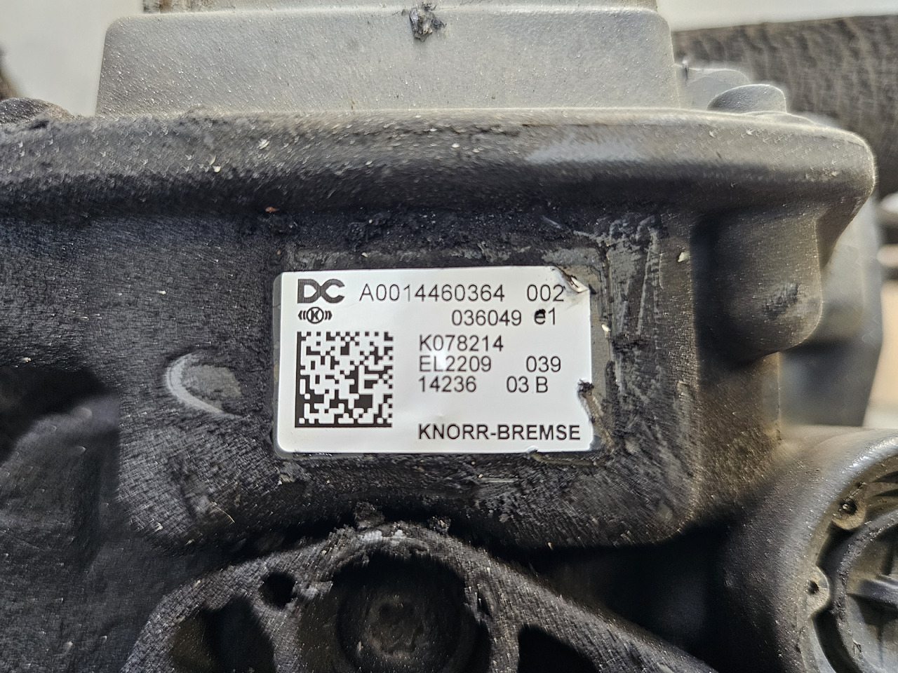 MERCEDES-BENZ ACTROS MP4 EURO 6 / AIR DRYIER / A0014460364 / K078214 - Bremseventil: billede 5 MERCEDES-BENZ ACTROS MP4 EURO 6 / AIR DRYIER / A0014460364 / K078214 - Bremseventil: billede 5