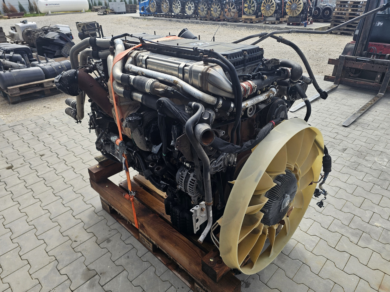 MERCEDES-BENZ ACTROS / OM470LA 6-1-00 / 2014 / COMPLETE ENGINE - Motor: billede 4 MERCEDES-BENZ ACTROS / OM470LA 6-1-00 / 2014 / COMPLETE ENGINE - Motor: billede 4
