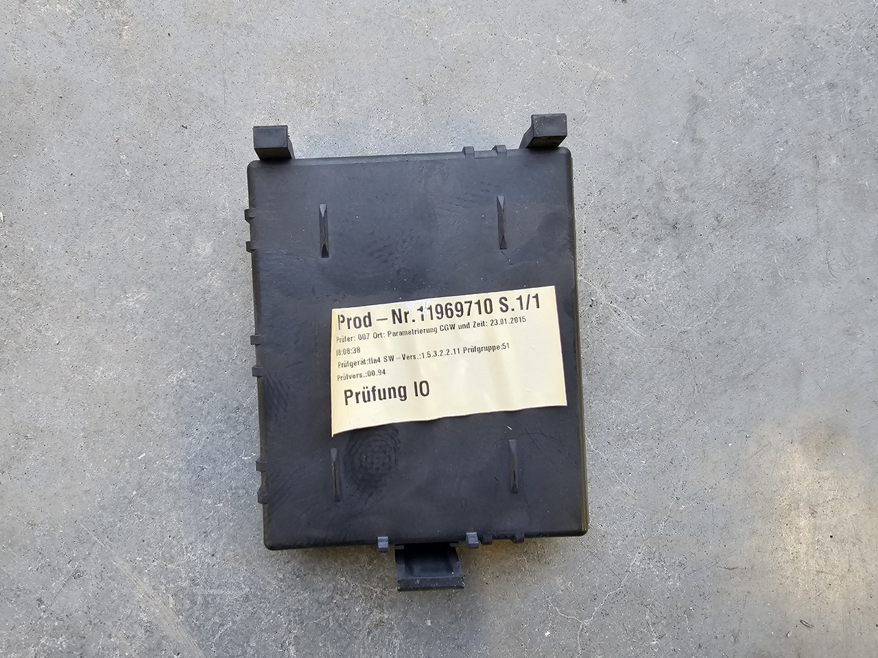 MERCEDES-BENZ ATEGO MP4 EURO 6 /CGW CENTRAL GATEWAY ECU / A0004461727 - Kontrol blok: billede 4 MERCEDES-BENZ ATEGO MP4 EURO 6 /CGW CENTRAL GATEWAY ECU / A0004461727 - Kontrol blok: billede 4