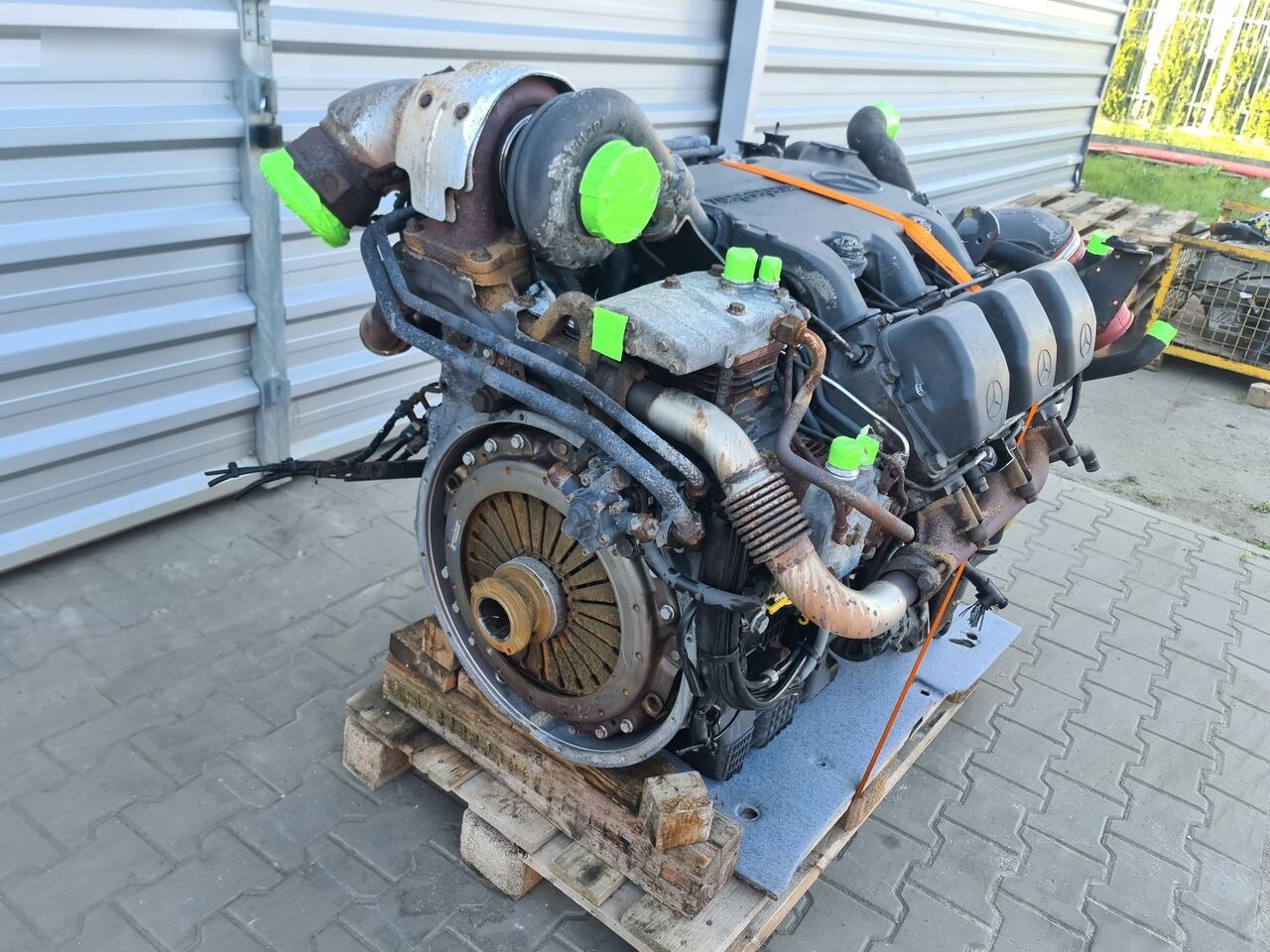 Mercedes-Benz ACTROS MP2 MP3 EURO5 Mercedes-Benz OM501LA V6 A0154473840 EURO5 - Motor for Lastbil: billede 3 Mercedes-Benz ACTROS MP2 MP3 EURO5 Mercedes-Benz OM501LA V6 A0154473840 EURO5 - Motor for Lastbil: billede 3