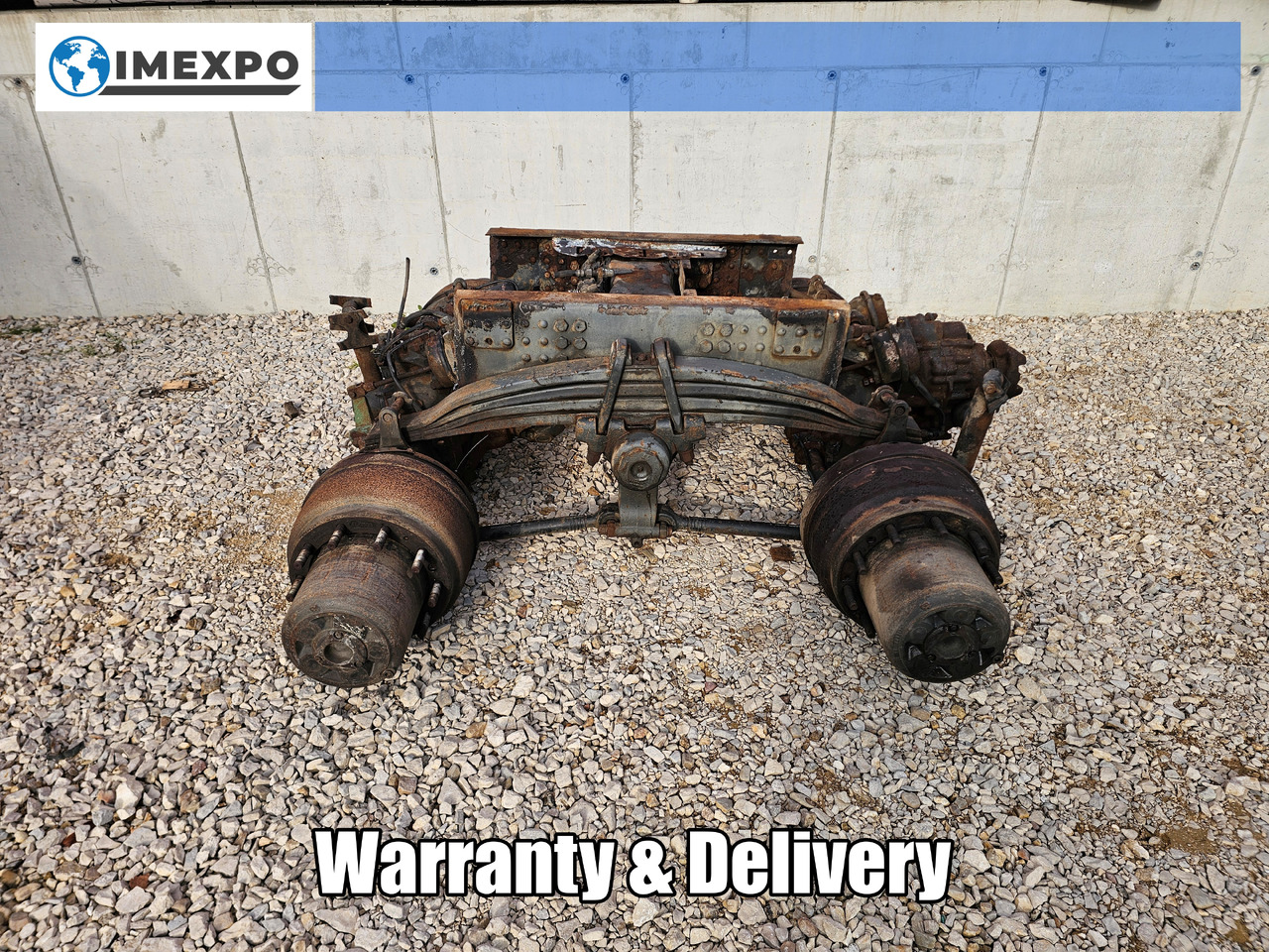 SCANIA COMPLETE REAR AXLES SET / RBP735 / RATIO= 3,93 / 6x4 6x6 8x4 8x6 - Bagaksel: billede 1 SCANIA COMPLETE REAR AXLES SET / RBP735 / RATIO= 3,93 / 6x4 6x6 8x4 8x6 - Bagaksel: billede 1