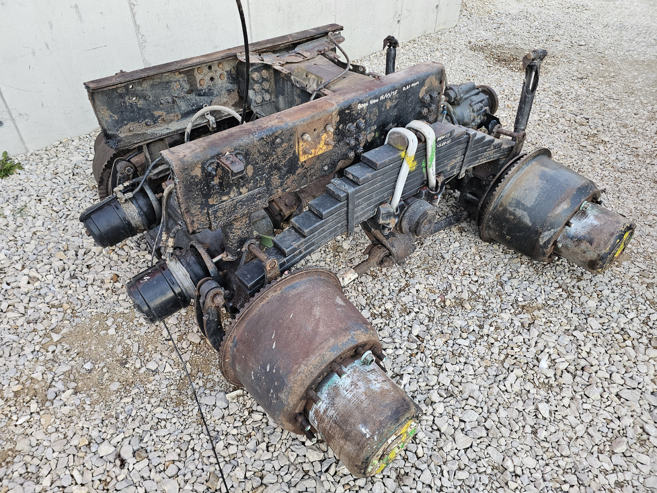 SCANIA COMPLETE REAR AXLES SET / RBP835 / RATIO= 5,14 / 6x4 6x6 8x4 8x6 - Bagaksel: billede 5 SCANIA COMPLETE REAR AXLES SET / RBP835 / RATIO= 5,14 / 6x4 6x6 8x4 8x6 - Bagaksel: billede 5