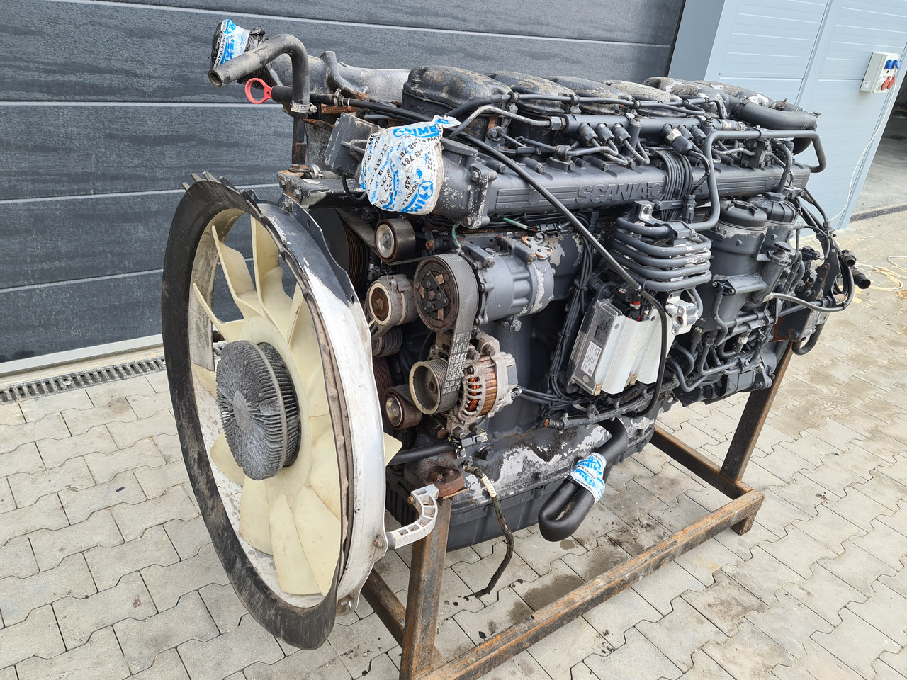 SCANIA ENGINE / DC13 147 L01 450HP / EURO 6 / WORLDWIDE DELIVERY - Motor: billede 2 SCANIA ENGINE / DC13 147 L01 450HP / EURO 6 / WORLDWIDE DELIVERY - Motor: billede 2