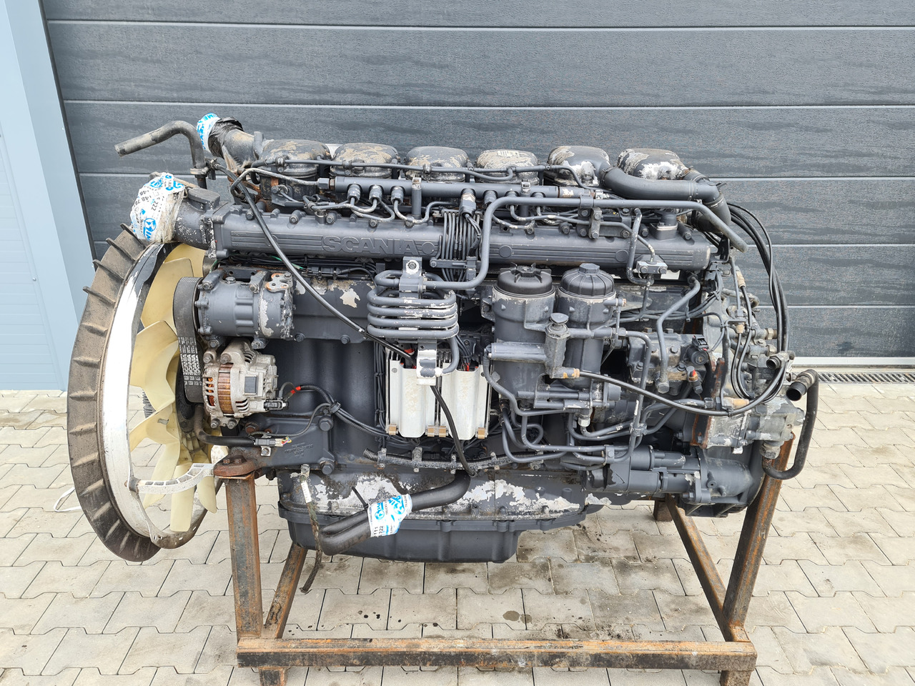 SCANIA ENGINE / DC13 147 L01 450HP / EURO 6 / WORLDWIDE DELIVERY - Motor: billede 1 SCANIA ENGINE / DC13 147 L01 450HP / EURO 6 / WORLDWIDE DELIVERY - Motor: billede 1