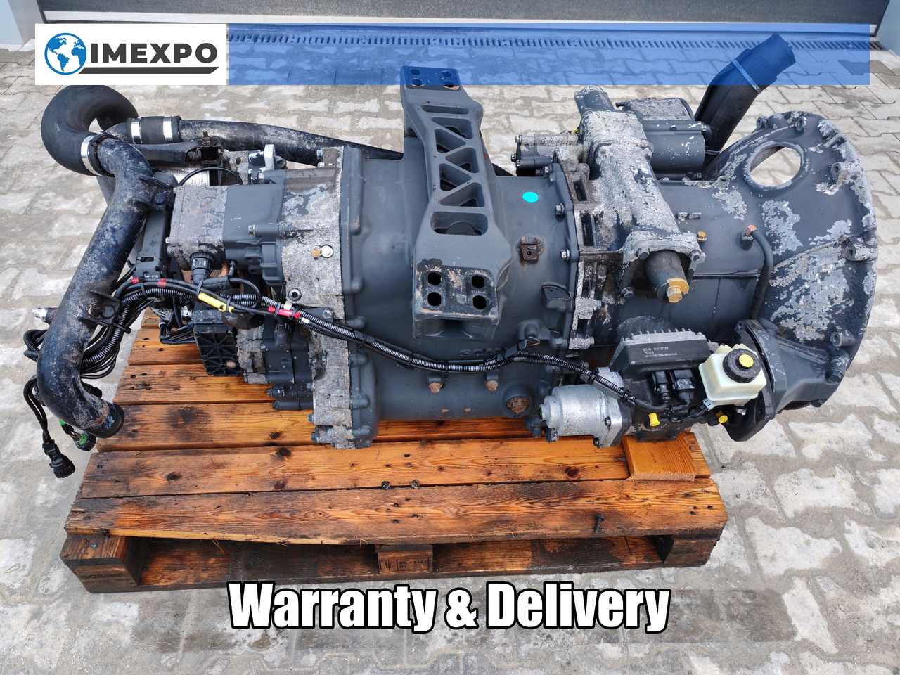 SCANIA GRS905R + RETARDER / COMPLETE GEARBOX - Gearkasse: billede 1 SCANIA GRS905R + RETARDER / COMPLETE GEARBOX - Gearkasse: billede 1