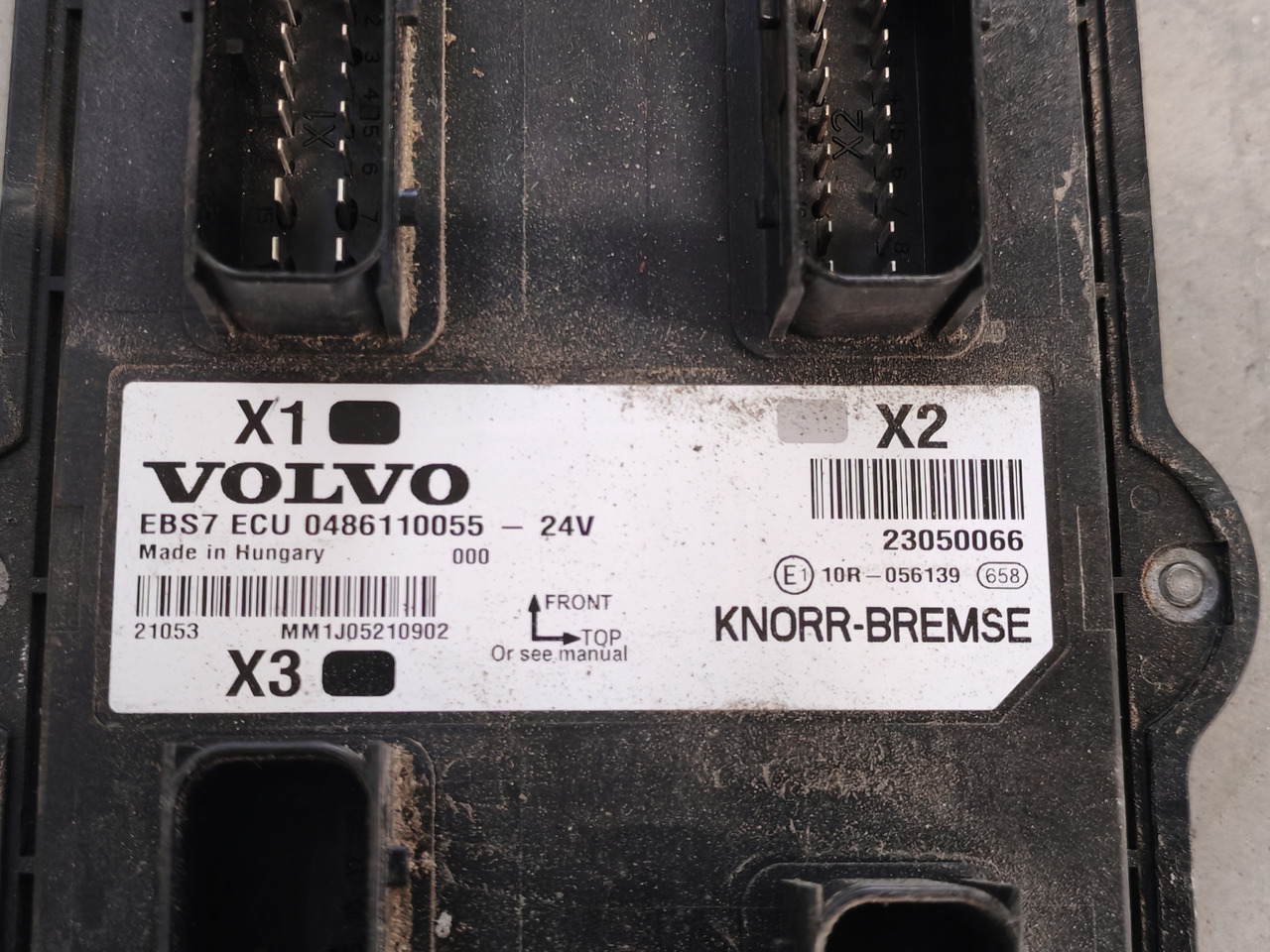 VOLVO FH5 FM5 EURO 6 / EBS CONTROL UNIT / 23050066 - Kontrol blok: billede 3 VOLVO FH5 FM5 EURO 6 / EBS CONTROL UNIT / 23050066 - Kontrol blok: billede 3