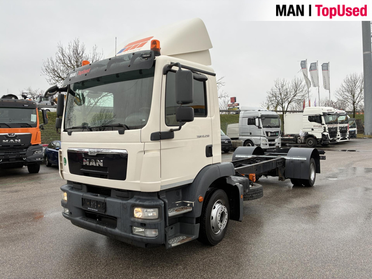 MAN TGM 12.290 4X2 LL - Lastbil chassis: billede 1 MAN TGM 12.290 4X2 LL - Lastbil chassis: billede 1