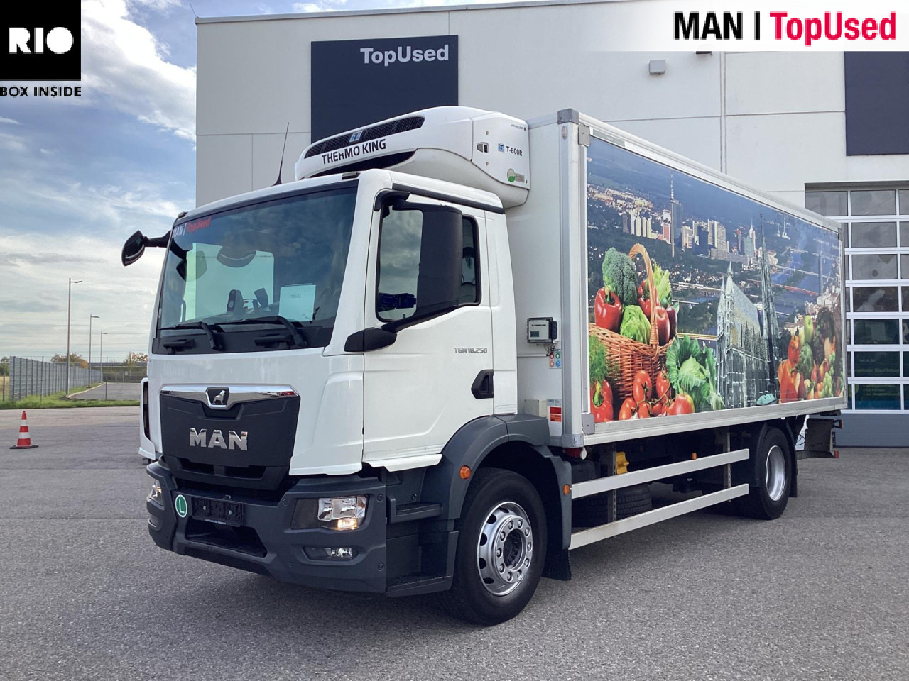 MAN TGM 18.250 4x2 BL CH - Kølevogn lastbil: billede 1 MAN TGM 18.250 4x2 BL CH - Kølevogn lastbil: billede 1