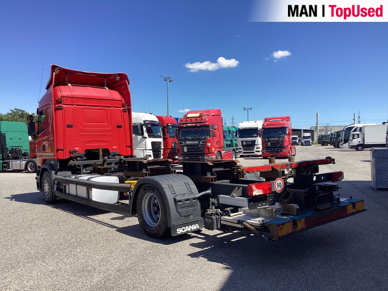 Containerbil/ Veksellad lastbil SCANIA R410: billede 13