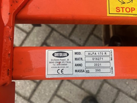 ORTOLAN ALFA 170 harrow (12333) - Maskine til jordbearbejdning: billede 2 ORTOLAN ALFA 170 harrow (12333) - Maskine til jordbearbejdning: billede 2