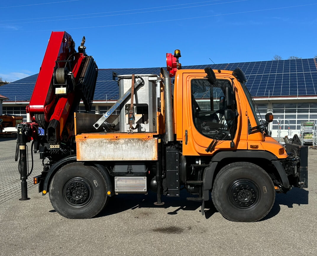 Unimog 400 - U400 405 25177 mit Wechselkran Merced - Utility/ Speciel maskine: billede 3 Unimog 400 - U400 405 25177 mit Wechselkran Merced - Utility/ Speciel maskine: billede 3