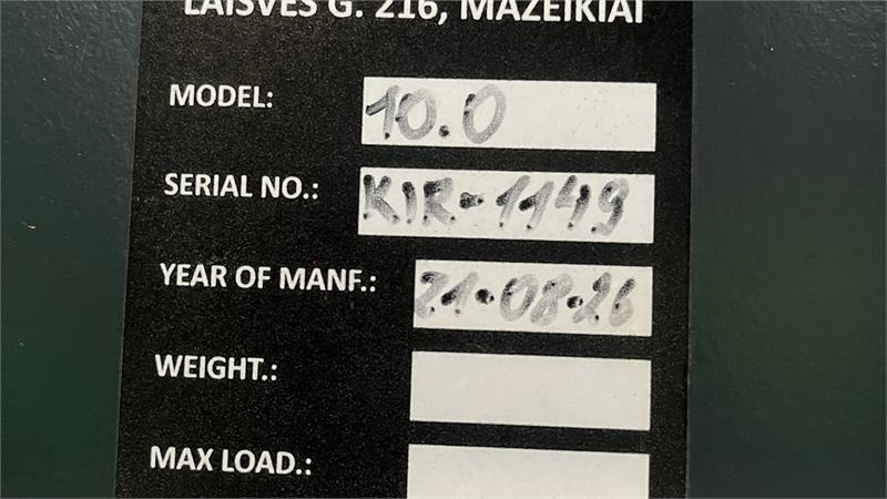 BEAR 10.0 Læsserampe stærk model til 10.000KG - Læsserampe: billede 3 BEAR 10.0 Læsserampe stærk model til 10.000KG - Læsserampe: billede 3