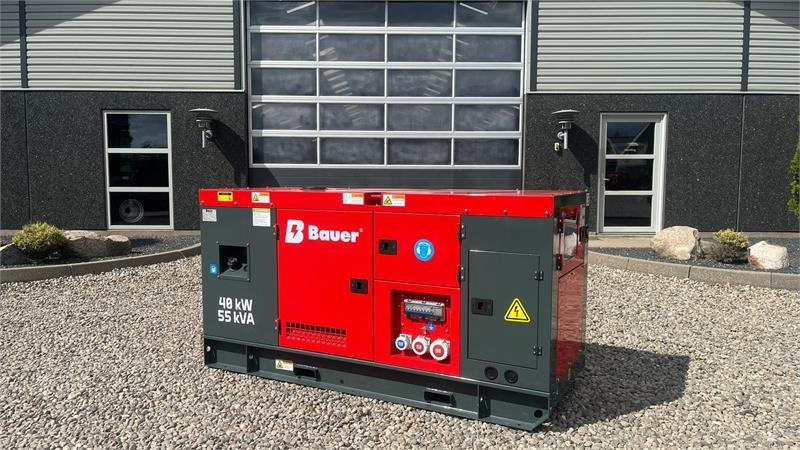 Bauer GFS-40 ATS, 40 kW/50 kVA Fabriksny generator - Strømgenerator: billede 1 Bauer GFS-40 ATS, 40 kW/50 kVA Fabriksny generator - Strømgenerator: billede 1