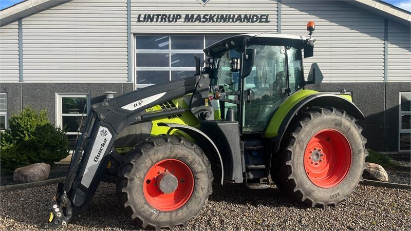 Claas ARION 650 CIS+ Focus med frontlift og frontlæsser - Traktor: billede 1 Claas ARION 650 CIS+ Focus med frontlift og frontlæsser - Traktor: billede 1