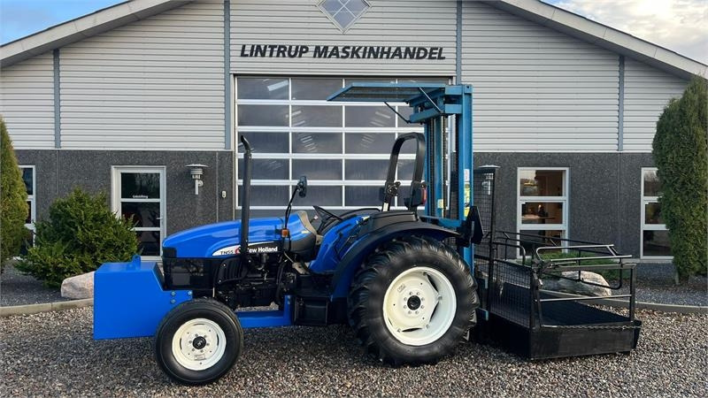 New Holland TN55D Med Byggelift - Traktor: billede 1 New Holland TN55D Med Byggelift - Traktor: billede 1
