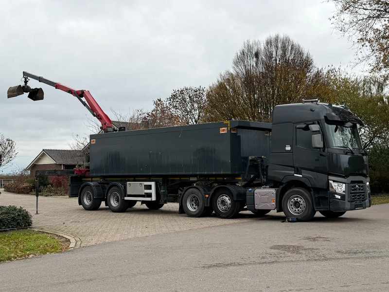 AJK KRAANTRAILER HMF 2243MET RADIO REMOTE VOOR ZAND!! - Tipvogn sættevogn: billede 2 AJK KRAANTRAILER HMF 2243MET RADIO REMOTE VOOR ZAND!! - Tipvogn sættevogn: billede 2