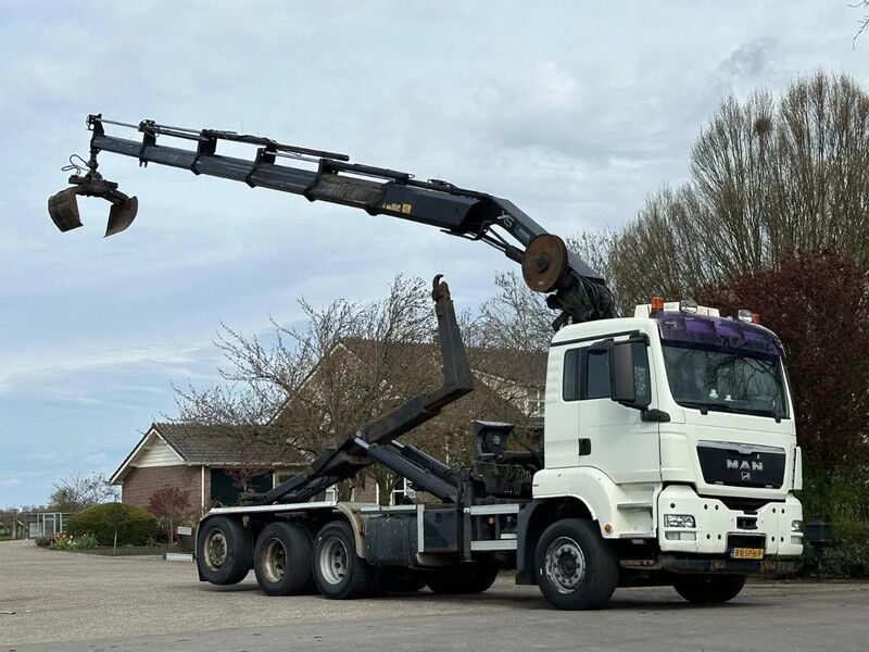 MAN TGS 35.400 8X4 !!TRIPLE!! 24tm KRAAN/HAAKARM!!RADIO REMOTE!! - Lastbil kroghejs, Lastbil med kran: billede 2 MAN TGS 35.400 8X4 !!TRIPLE!! 24tm KRAAN/HAAKARM!!RADIO REMOTE!! - Lastbil kroghejs, Lastbil med kran: billede 2