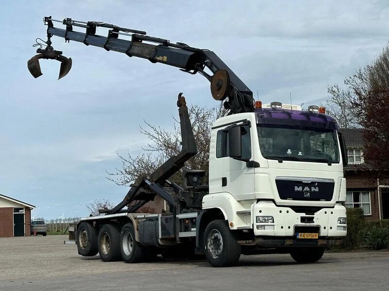 MAN TGS 35.400 8X4 !!TRIPLE!! 24tm KRAAN/HAAKARM!!RADIO REMOTE!! - Lastbil kroghejs, Lastbil med kran: billede 1 MAN TGS 35.400 8X4 !!TRIPLE!! 24tm KRAAN/HAAKARM!!RADIO REMOTE!! - Lastbil kroghejs, Lastbil med kran: billede 1