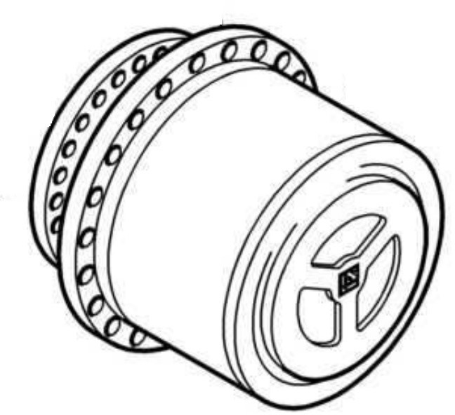 Bomag 05901806R - R916218480 - Slutdrev for Entreprenørmaskin: billede 1 Bomag 05901806R - R916218480 - Slutdrev for Entreprenørmaskin: billede 1