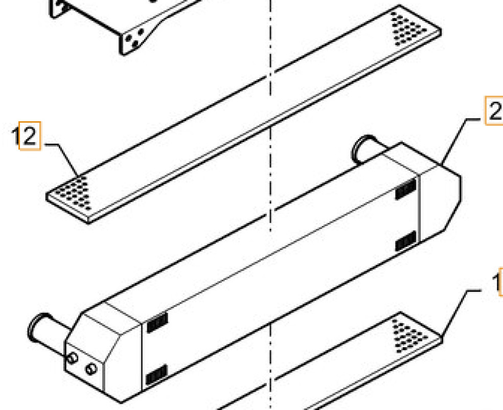 Case 11LQ-35052 - 11LQ35052 - Ladeluftkøler for Entreprenørmaskin: billede 1 Case 11LQ-35052 - 11LQ35052 - Ladeluftkøler for Entreprenørmaskin: billede 1