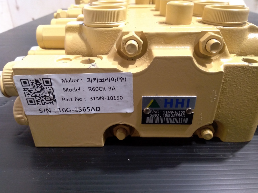 Ny Hydraulisk ventil for Entreprenørmaskin Case 31M9-18150: billede 6